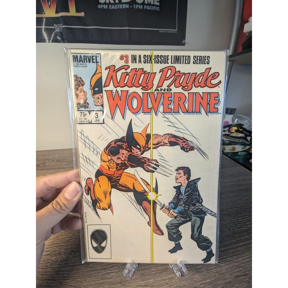 Kitty Pryde and Wolverine #3‎ Comic Book Marvel 1984 Six Issue Limited Series